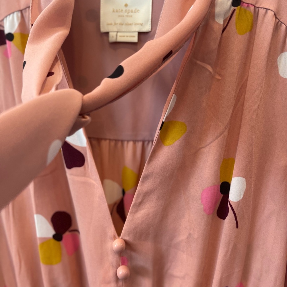 Kate Spade Dusk Bud Floral Woman’s Dress
Size: Large Preloved Excellent - Picture 8 of 12